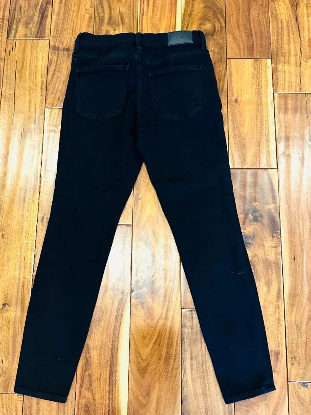 PISTOLA ALINE HIGH RISE BLACK SKINNY JEANS SIZE 27 NWOT
